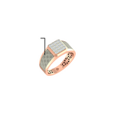 18K Gold & Diamond Ring For Men GR-1618